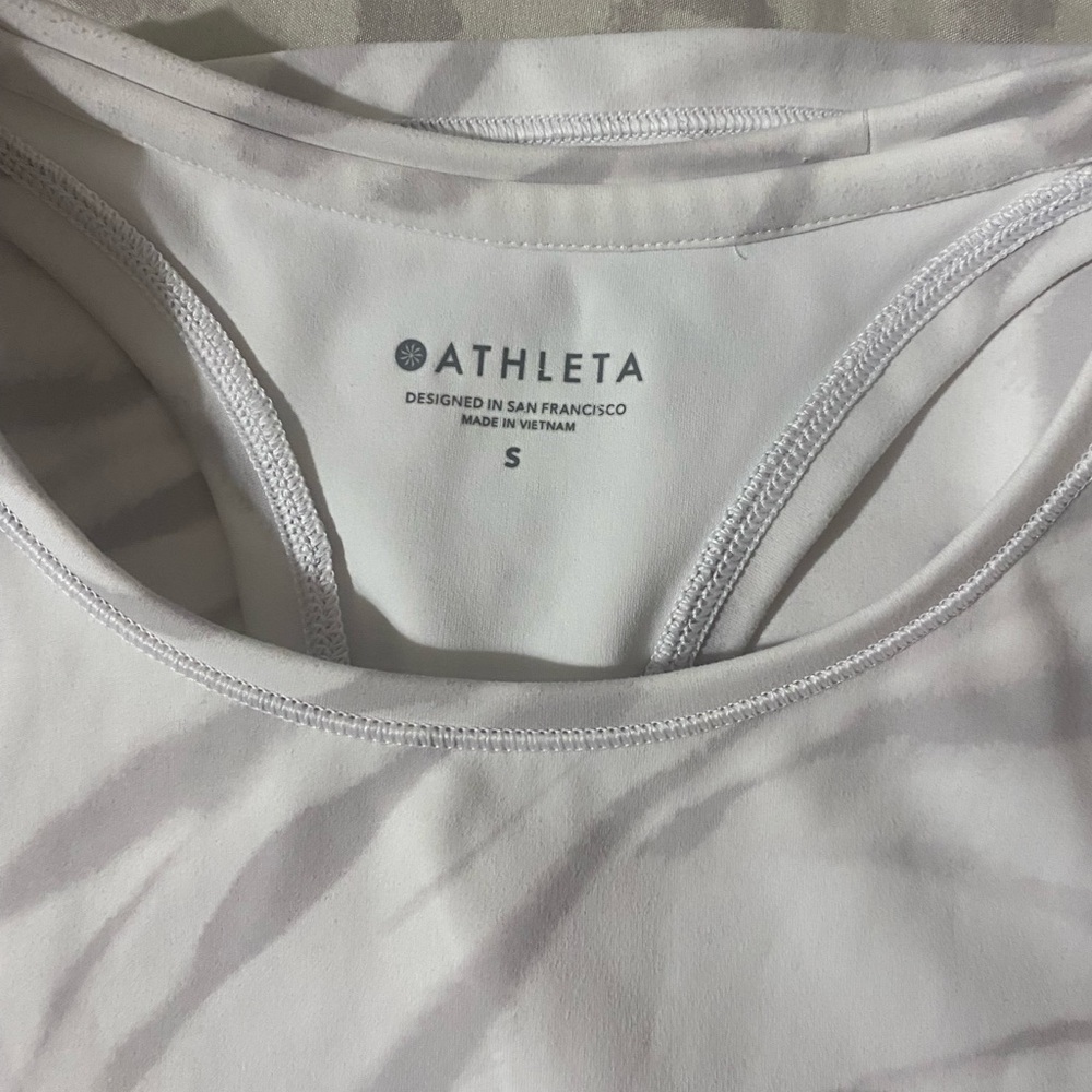 Athleta White Tank Top